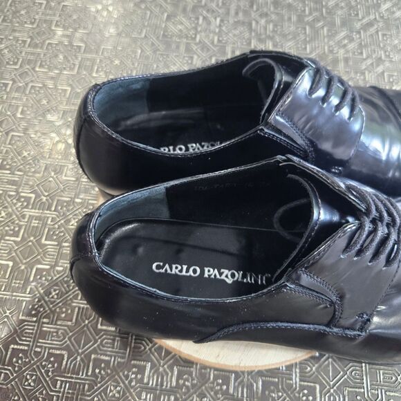 Carlo Pazolini Classic Black Leather Men\'s Dress Shoes Size 6.5 main image 11
